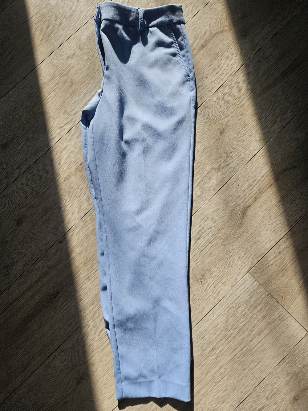 Melanie Lyne Giselle Sky Blue Dress Pants Straight Leg Size 10 Pastel Career